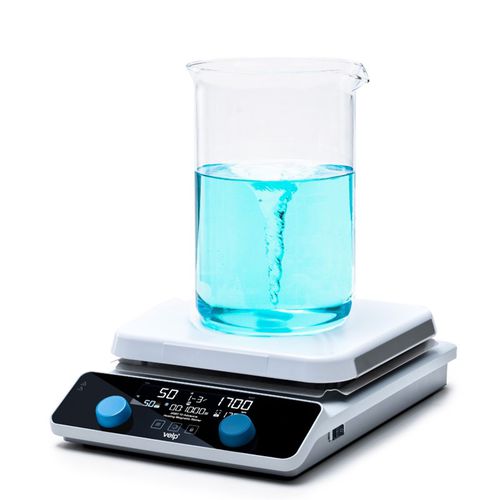 Agitador de laboratorio con placa calefactora - AREC 10 Advance - VELP Scientifica - magnético / digital / de uso general