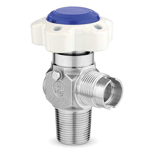 Válvula de gases médicos - D304 - ROTAREX MEDITEC - para botella de oxígeno / de descompresión / de acero inoxidable
