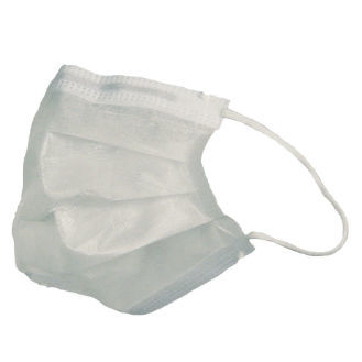 Mascarilla quirúrgica caja de 50 - Critical Cover® MVT - ALPHA PROTECH - blanca / desechable / transpirable