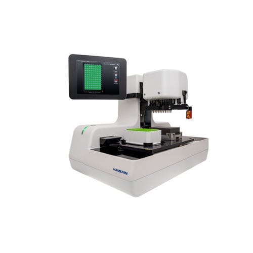 Sistema de automatización de laboratorio de desencapsulado de tubos - LabElite - Hamilton Storage - robotizada