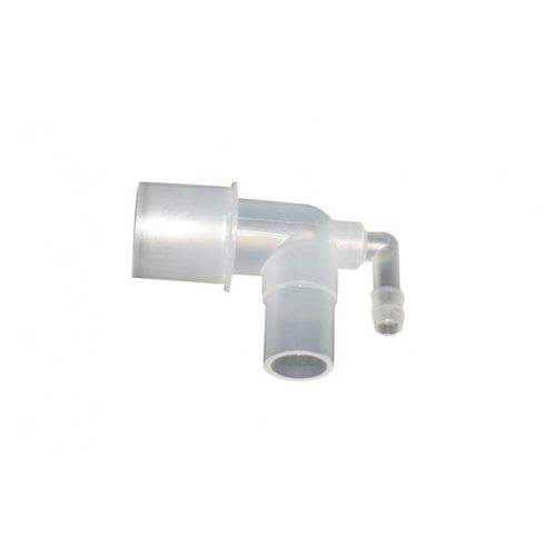 Conector macho - 6MM - Miden Medical - para gases médicos / acodado / de polipropileno