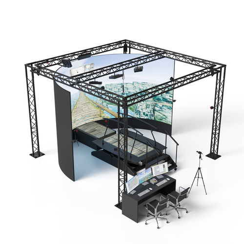 Sistema de rehabilitación de equilibrio - GRAIL  - Motek Medical - de marcha / configurado para ordenador / robotizado