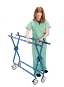 Carro camilla de transporte - FOLD-UP - Olympic Veterinary - manual / plegable / veterinario