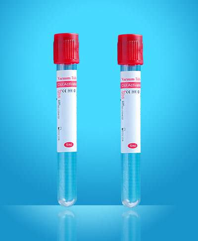 Tubo de extracción de fondo redondo - Beijing Hanbaihan Medical Devices Co.,LTD - de vidrio / para extracción de muestras / sin aditivo