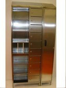 Taquilla de almacenamiento - Felcon - con puerta / con cierre electrónico