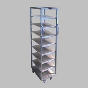 Estantería modular - Felcon - móvil / de acero inoxidable