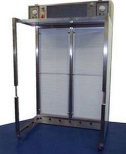 Cabina para laboratorios de investigación - Felcon - de grandes dimensiones / de flujo laminar horizontal