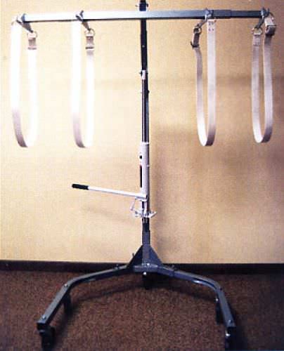 Elevador de pacientes hidráulico - 400 lbs - Affordable Funeral Supply - con ruedas / mortuorio