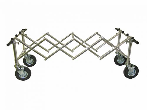 Carro para traslado de cadáveres para cuerpos pesados - max. 61 x 32" - Affordable Funeral Supply - para ataúdes / extensible