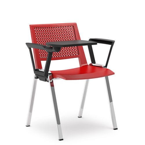 Silla para sala de espera - Kentra - Borgo - con reposabrazos / apilable