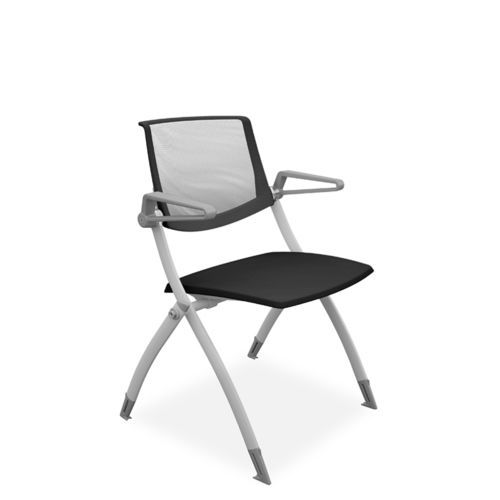 Silla con reposabrazos - Zero9 - Borgo - con ruedas / ergonómica / apilable