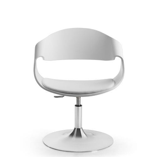 Silla de oficina con reposabrazos - Boheme - Borgo - neumática / de altura variable / giratoria