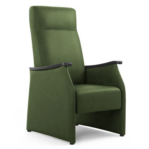 Silla con reposabrazos - Sera - Borgo - con respaldo alto / inclinable