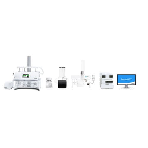 Tester de disolución automático - HPLC On-/Offline System - ERWEKA GmbH - para la industria farmacéutica / de mesa / digital