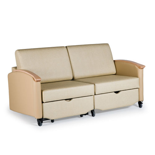 Sofá cama para habitación de pacientes - HARMONY HA2821L - La-Z-Boy Contract Furniture - para 2 personas