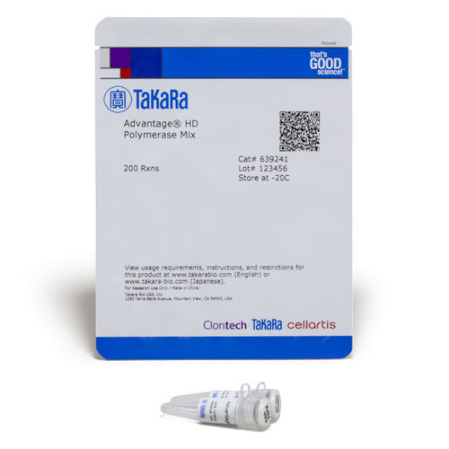 Kit de reactivos ADN polimerasas - Advantage® HD - TAKARA - polimerasa Taq / anticuerpos / de ácidos nucleicos