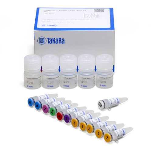 Kit de reactivos solución tampón - CellAmp™  - TAKARA - para la investigación / de RT-qPCR / para células troncales