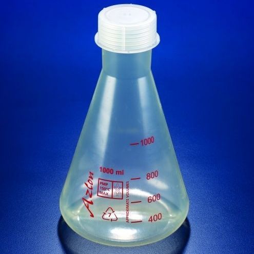 Matraz de laboratorio - Azlon®  - SciLabware Limited - de polimetilpenteno / graduado