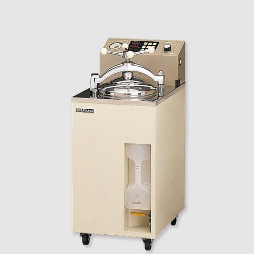 Autoclave médico - HA series - HIRAYAMA - de vapor / con ruedas