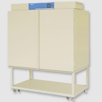 Incubadora de laboratorio móvil - FIN-MⅥ - HIRAYAMA - de pie / con 2 puertas