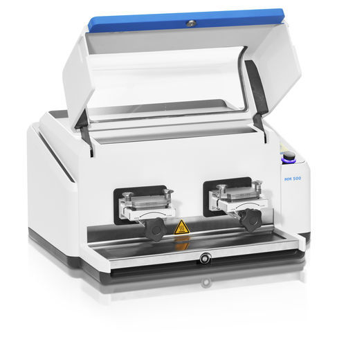 Molino de bolas - MM 500 nano - RETSCH - para la industria farmacéutica / de laboratorio / para preparación de muestras
