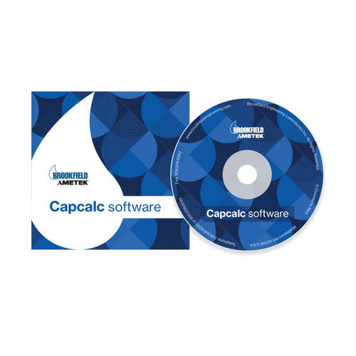Software de análisis de muestras - Capcalc - Brookfield - de control / para informes / de prueba
