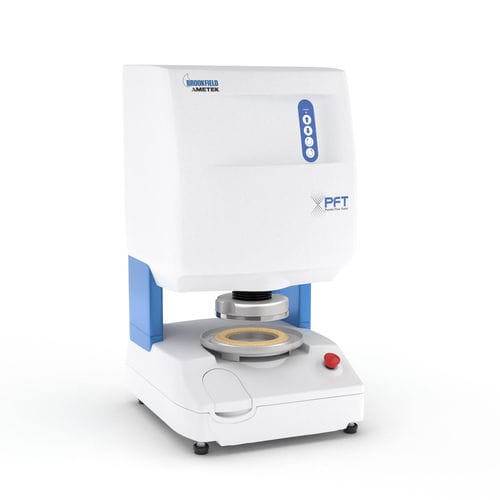 Tester de fluidez de polvos - PFT  - Brookfield - de caudal / de densidad / de formulación