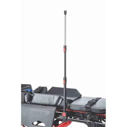 Portasueros en riel - 8835 - Ferno Canada Inc. - 3 ganchos / plegable / de acero inoxidable