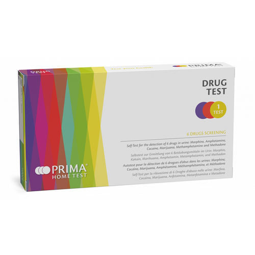 Prueba rápida de uso doméstico - 19806-1 - PRIMA Lab - de detección de droga / de proteínas / multidrogas