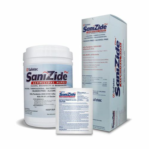 Toallita limpiadora para suelos y superficies - SaniZide Plus® - Safetec of America