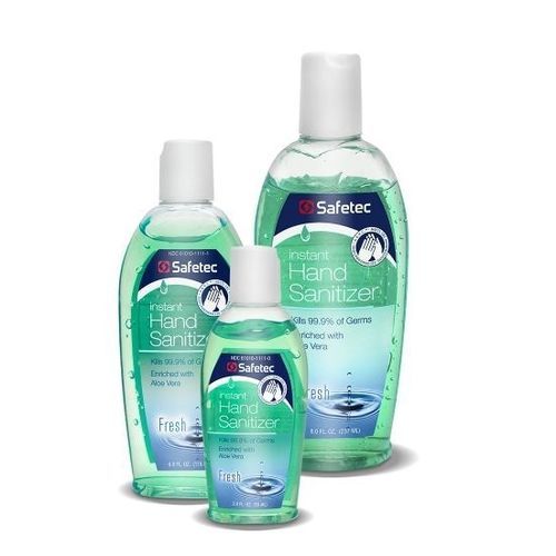 Solución hidroalcohólica 66 % - 17355 - Safetec of America - 500 ml / 250 ml