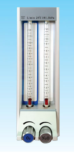 Mezclador de gases de anestesia - FA-012 - CM-CC - de oxígeno / de protóxido de nitrógeno / tubo flujómetro