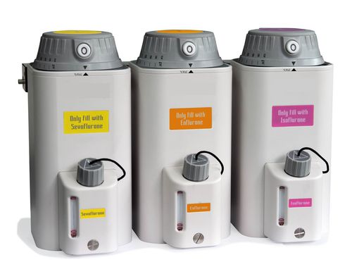 Evaporador de gases anestésicos - V-1 - CM-CC - isoflurano / sevoflurano / enflurano