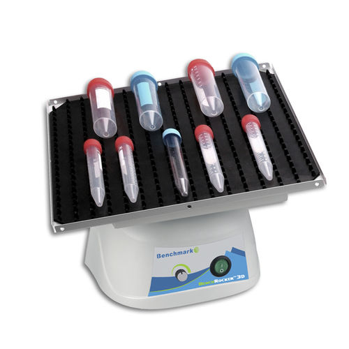 Agitador de laboratorio 3D - BenchRocker™ - BENCHMARK SCIENTIFIC - basculante / analógico / de mesa