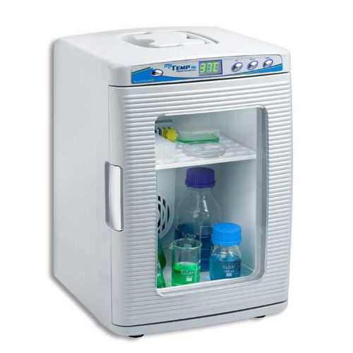 Incubadora de laboratorio de mesa - myTemp&trade; - BENCHMARK SCIENTIFIC - con agitador / para matraces