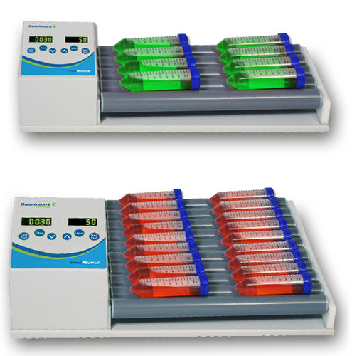 Agitador de laboratorio basculante - R30 series - BENCHMARK SCIENTIFIC - de rodillos / digital / de mesa