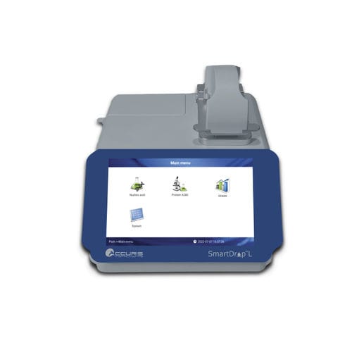 Espectrofotómetro visible - SmartDrop L Nano Spectrophotometer - BENCHMARK SCIENTIFIC - UV-vis / para las ciencias de la vida / para la cuantificación de ácidos nucleicos
