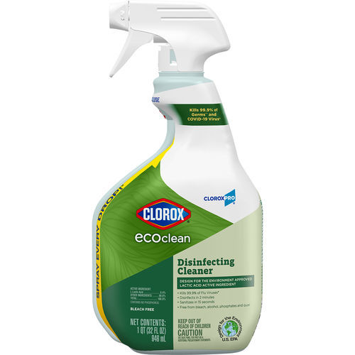 Desinfectante para suelos y superficies - Clorox EcoClean™ - CLOROX HEALTHCARE - líquido / 950 ml