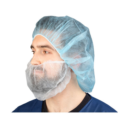 Cubrebarba de hospital - 361 - Dukal Corporation - de polipropileno / transpirable / caja de 100