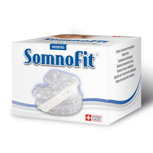 Férula dental para ronquidos - SomnoFit-B® - OSCIMED - transparente
