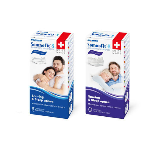 Férula dental para ronquidos - SomnoFit®-S - OSCIMED - transparente