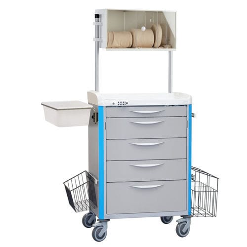Carro médico - P-CHPL3P - OSCIMED - de uso general / para escayola / con cajón