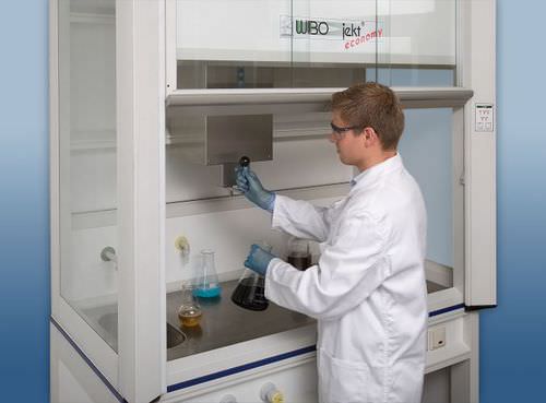 Campana de aspiración química - WIBOjekt EL - Weiss GWE GmbH - de laboratorio / de pie