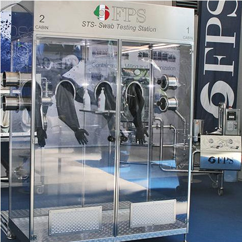 Sala de laboratorio para el sector médico - STS - FPS Pharma - contenedor