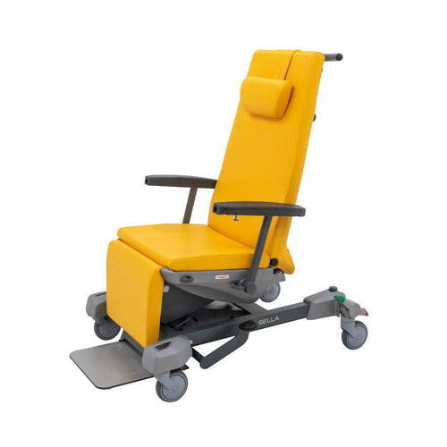Sillón para tratamiento hidráulico - Sella - LINETT - de 3 secciones / con reposabrazos