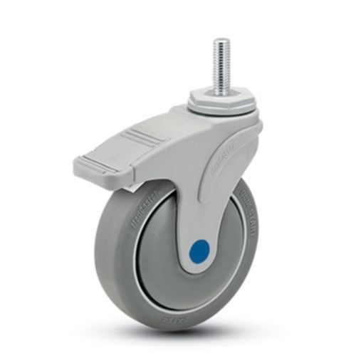 Rueda de acero inoxidable - Next Generation  - MEDCASTER - con freno / giratoria