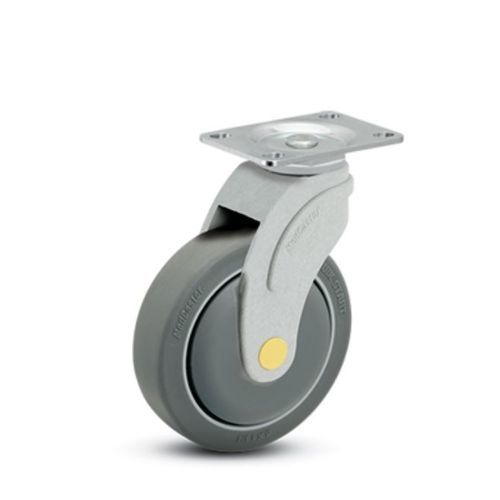Rueda de caucho - Next Generation Antistatic - MEDCASTER - con freno / antiestática / giratoria
