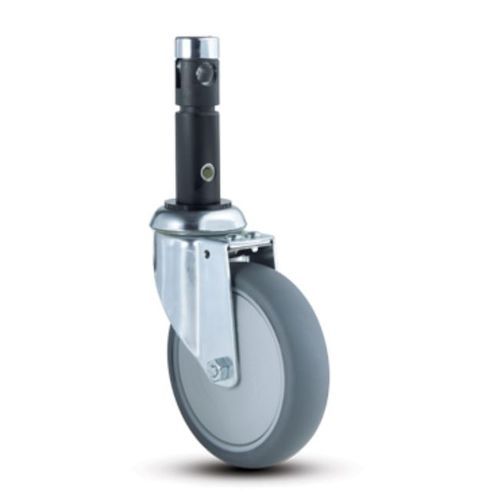 Rueda de caucho - 390  - MEDCASTER - giratoria / con freno