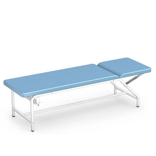 Mesa de reconocimiento manual - SR-3 - TECHMED - de altura fija / de 2 secciones / azul