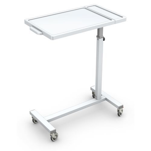 Mesa de cama de altura regulable - FRIEND SP-1 ABS-2 - TECHMED - con ruedas / reclinable / neumática